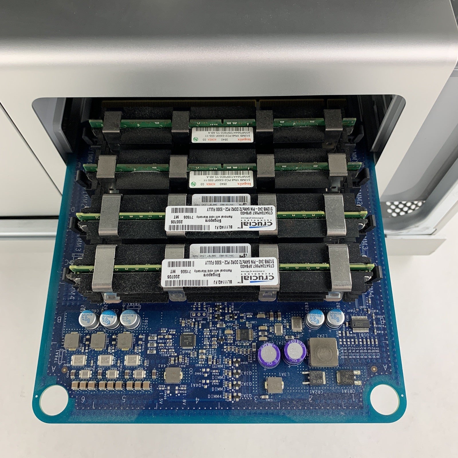 Apple Mac Pro A1186 Dual Intel Xeon 5150 X2 2.66 GHz  x8 512 MB Ram No OS No HDD