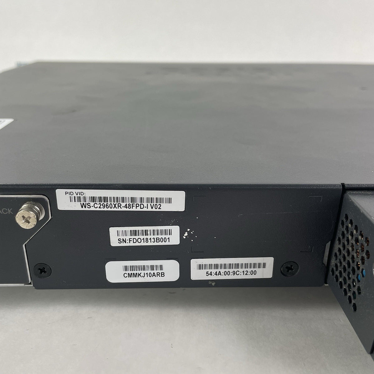 Cisco Catalyst WS-C2960XR-48FPD-I V02 48-Port Switch 2x PSU - Tested8
