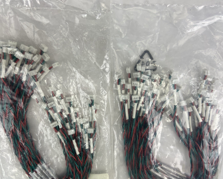 FOXCONN FW03034-K1 (2 packs of 20) 3-PIN Wires - Intel PN 702141