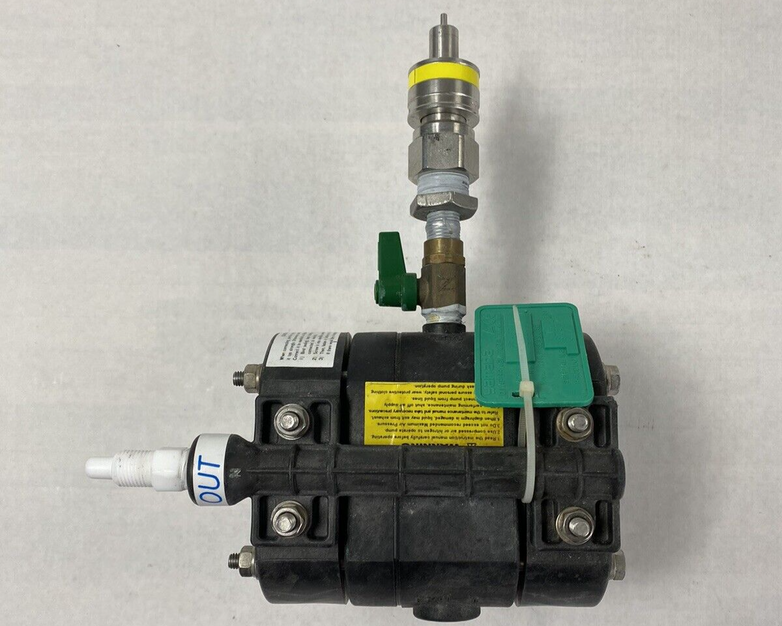 YAMADA NDP-5FVT No. 852064 Air Powered Double Diaphragm Pump Untested