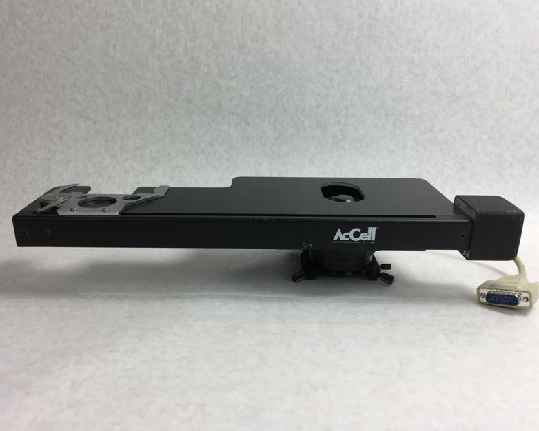 AcCell 2001 Cytopathology System ONLY Stage, Stage Clips and Condenser 1.25