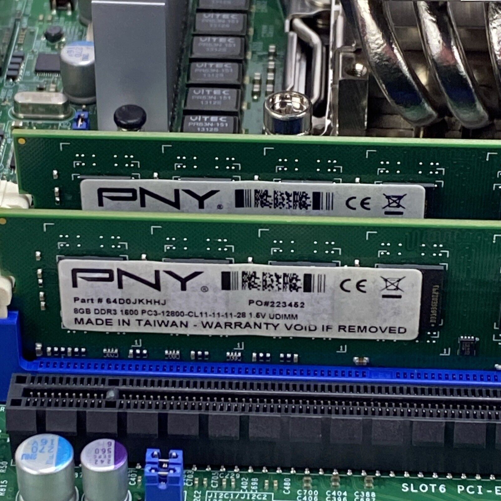 SuperMicro X95RA Motherboard Intel Core i7-3970X 3.50GHz 32GB RAM w/ Shield