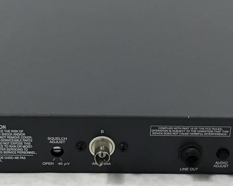 EV Electro-Voice MR2500 Dual Diversity Wireless Receiver 0.5A 120V