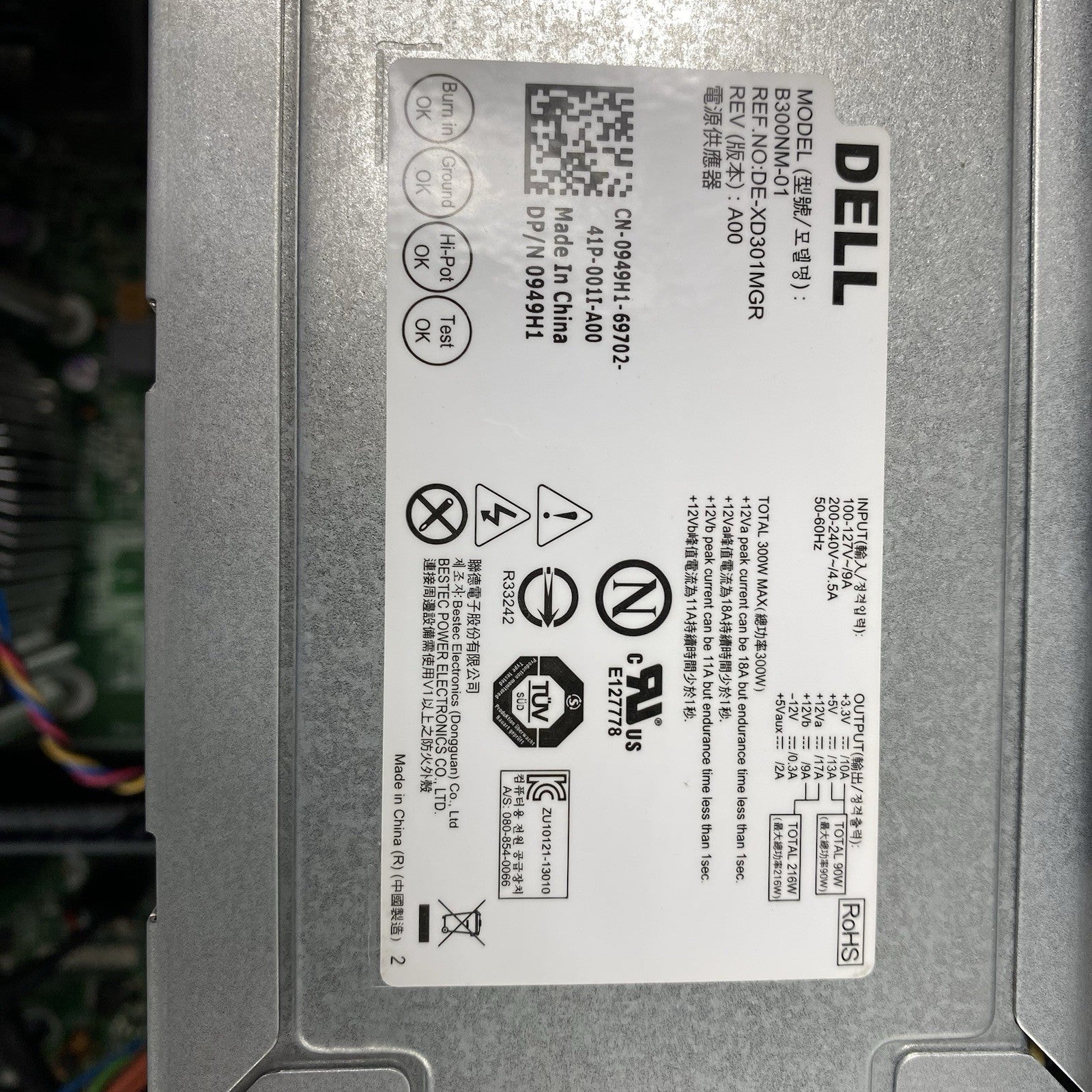 Dell Inspiron 3847 MT Intel Core i5-4440 3.10GHz 4GB RAM No HDD No OS