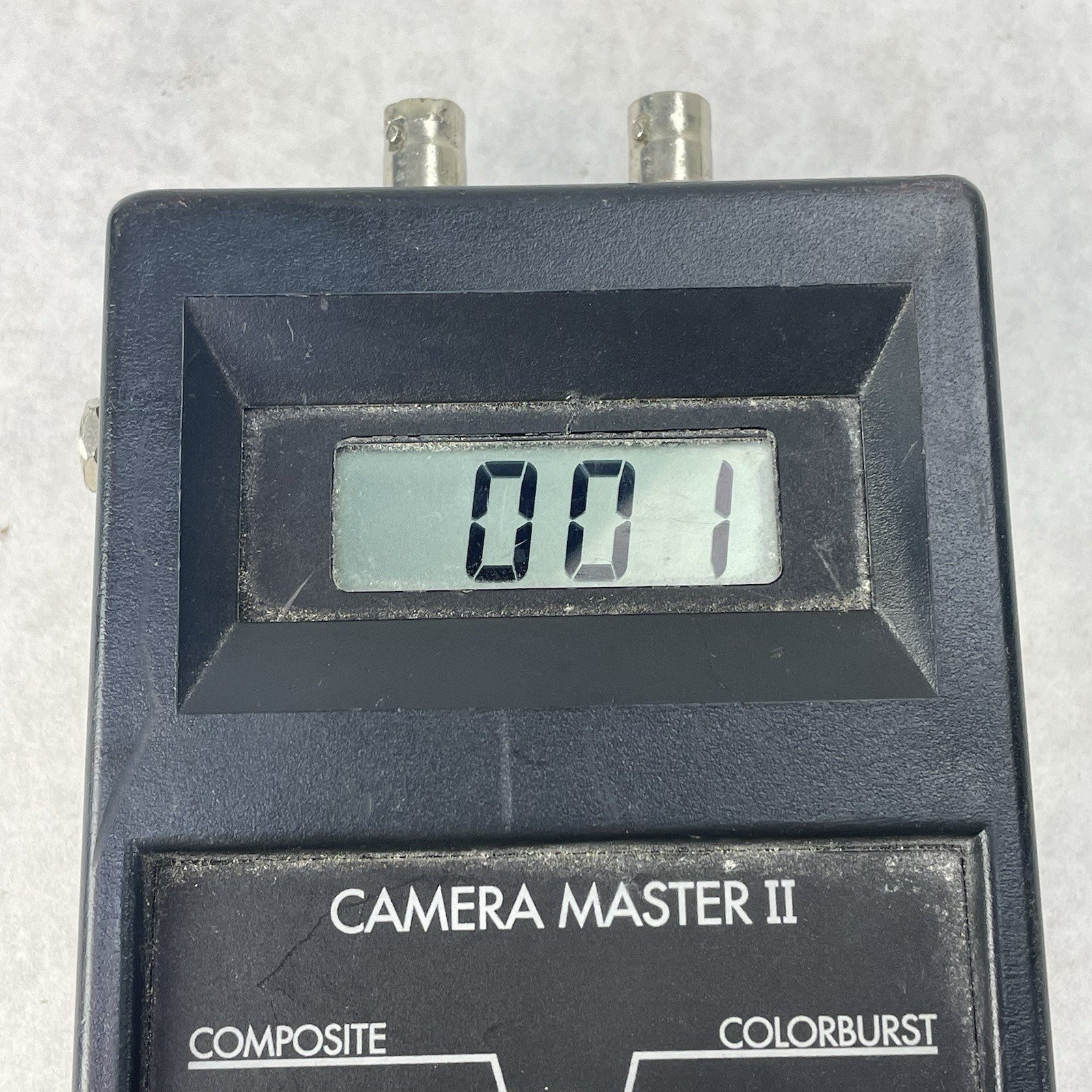 FM Systems CM-2 Camera Master 2 CCTV Video Signal Tester Missing Battery Cover3