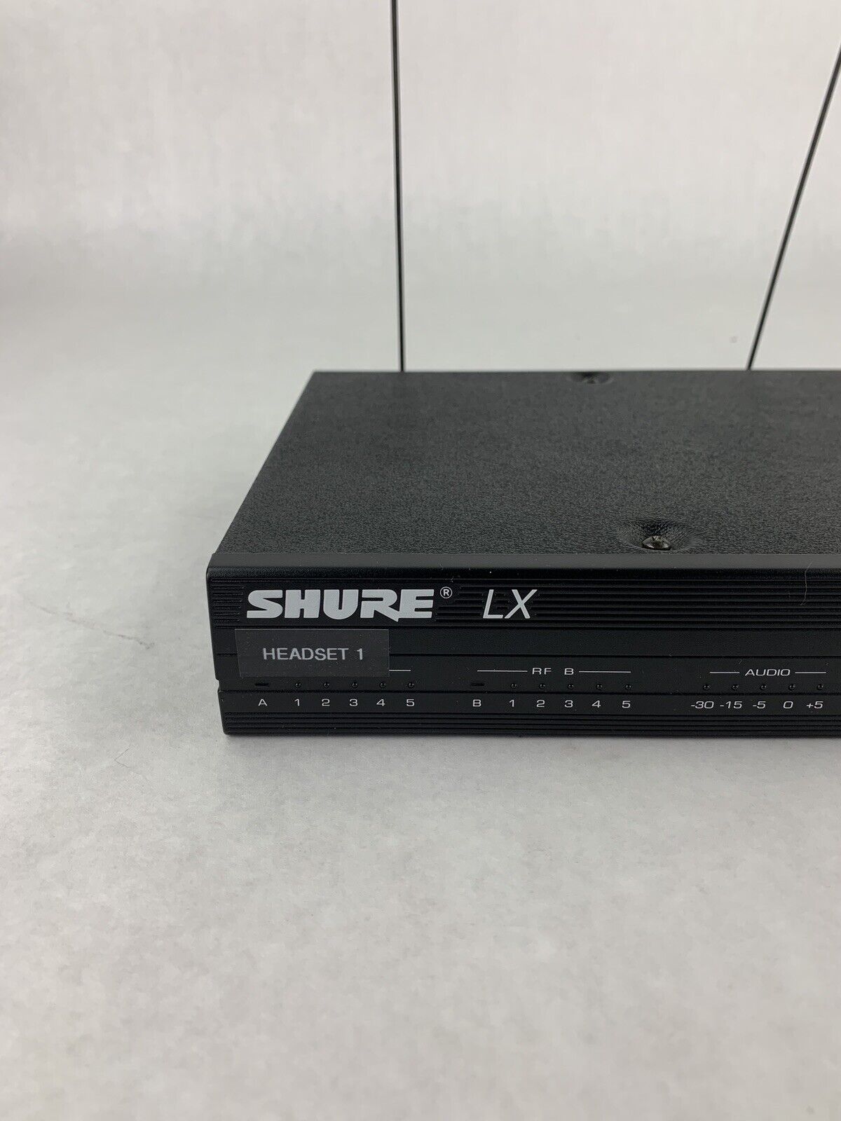 Vintage Shure LX4 Wireless Receiver Only Power Tested 2x Antenna