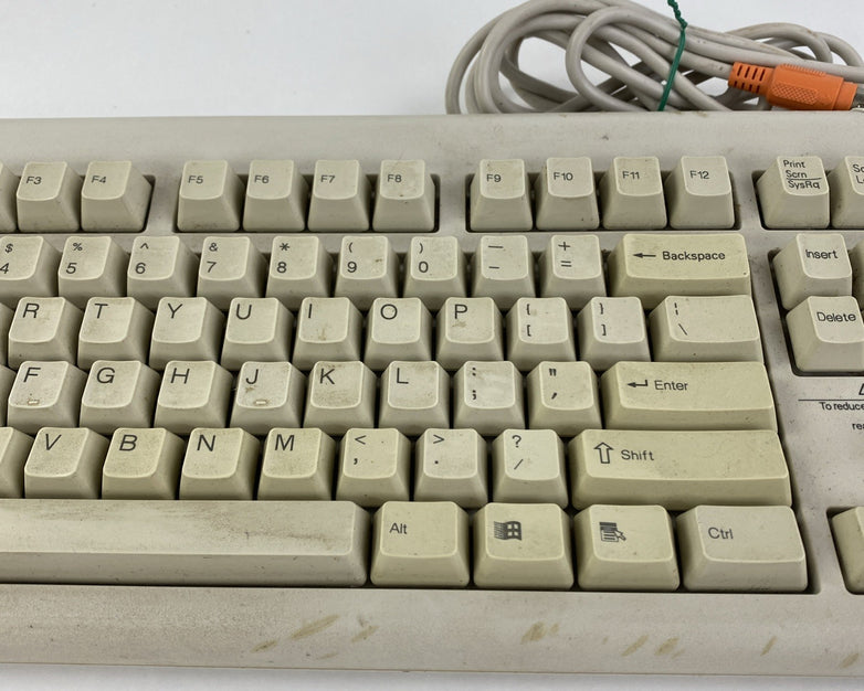Compaq KB-3923 5V 18"L 7"W 6 Pin Keyboard - Tested