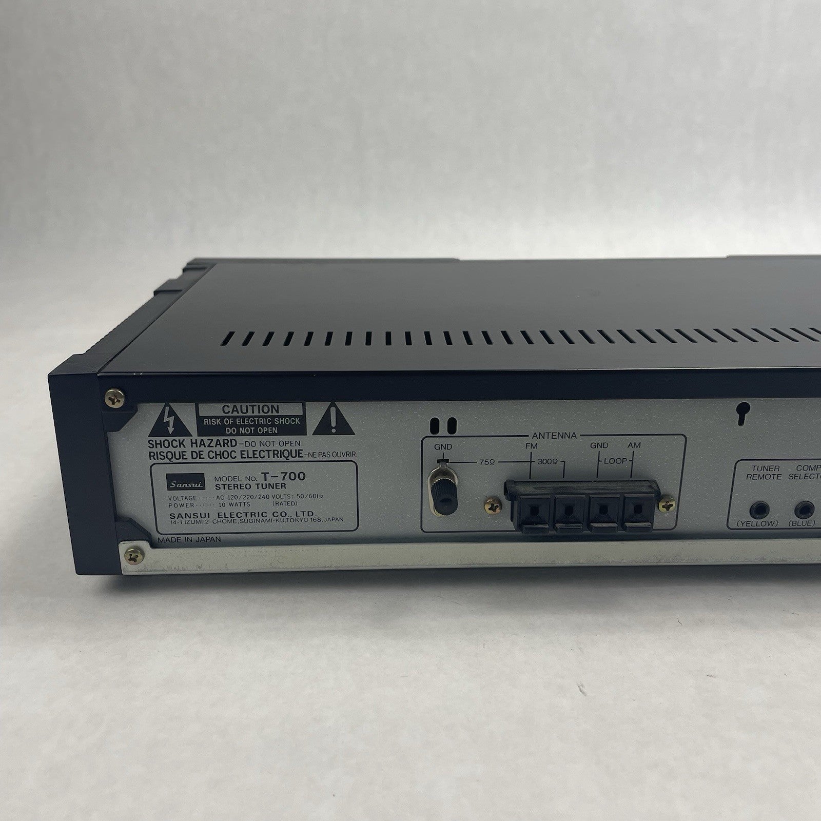 Sansui T-700 Quartz PLL Synthesizer AM/FM Stereo Tuner Power Tested8