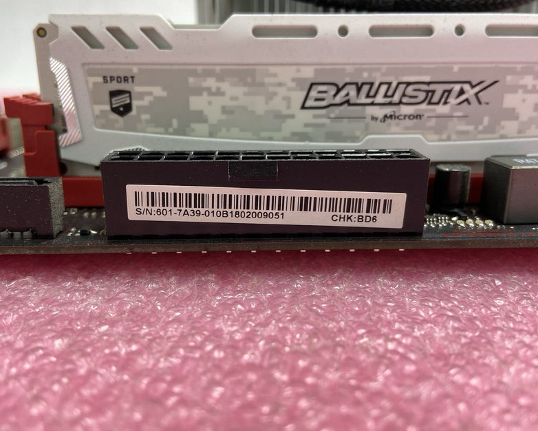 MSI MS-B350M Gaming Pro Motherboard AMD Ryzen 5 1600 3.2GHz 16GB RAM w/IO Shield