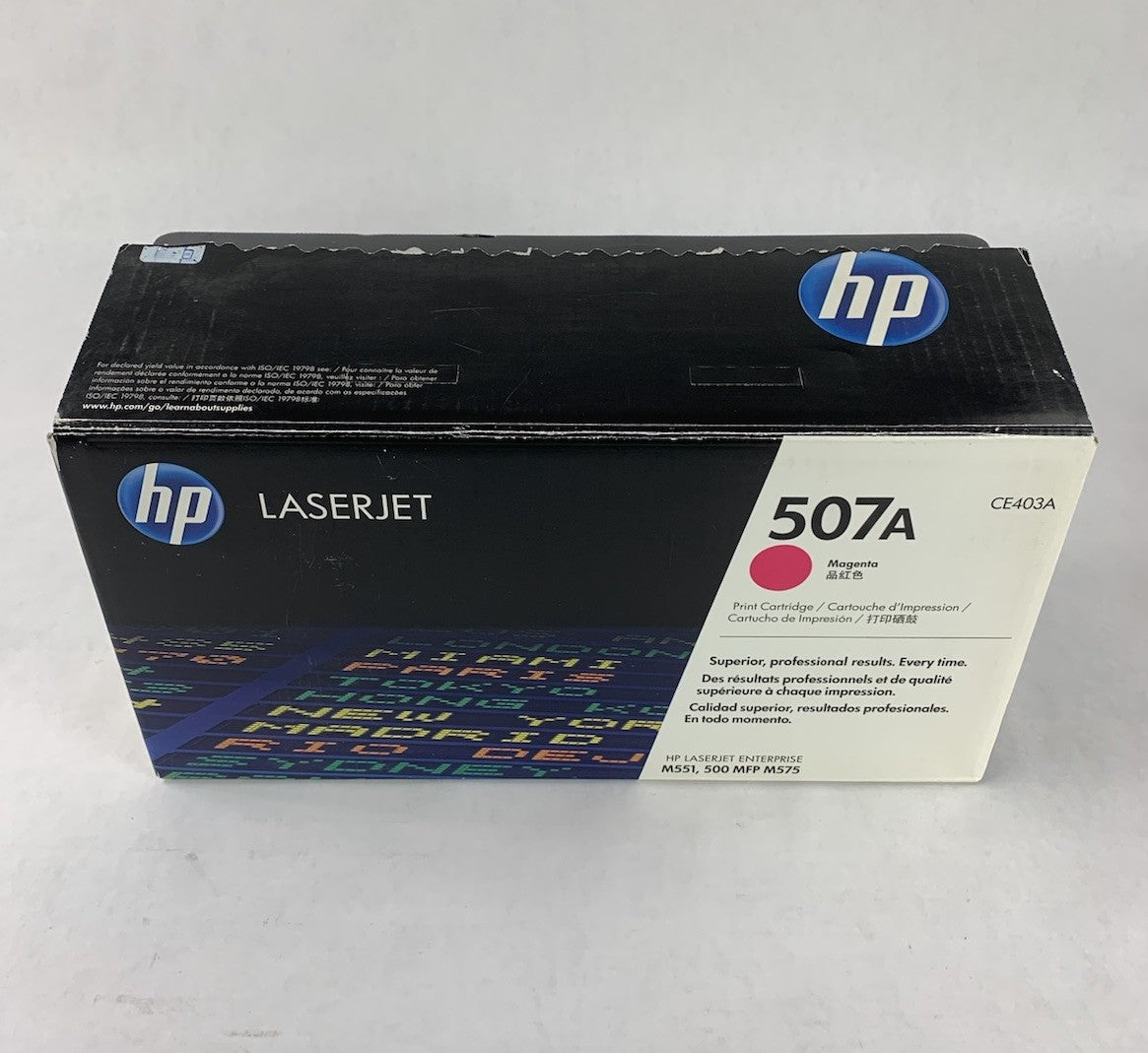 HP LaserJet 507A CE403A Magenta Print Cartridge Exp. June 2014 - Open Box5