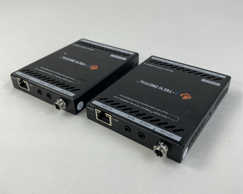 J-Tech Jtech-HDBT73 Digital HDBaseT HDMI Extender Transmitter and Receiver No AC