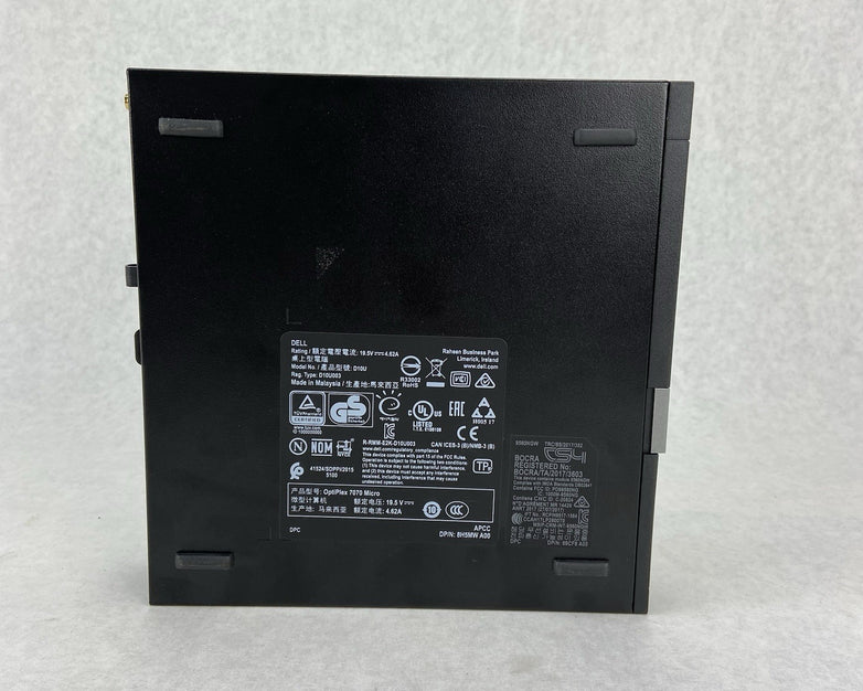 Dell Optiplex 7070 Micro Intel Core i7-9700T 2.GHz 8GB RAM No HDDOSAC