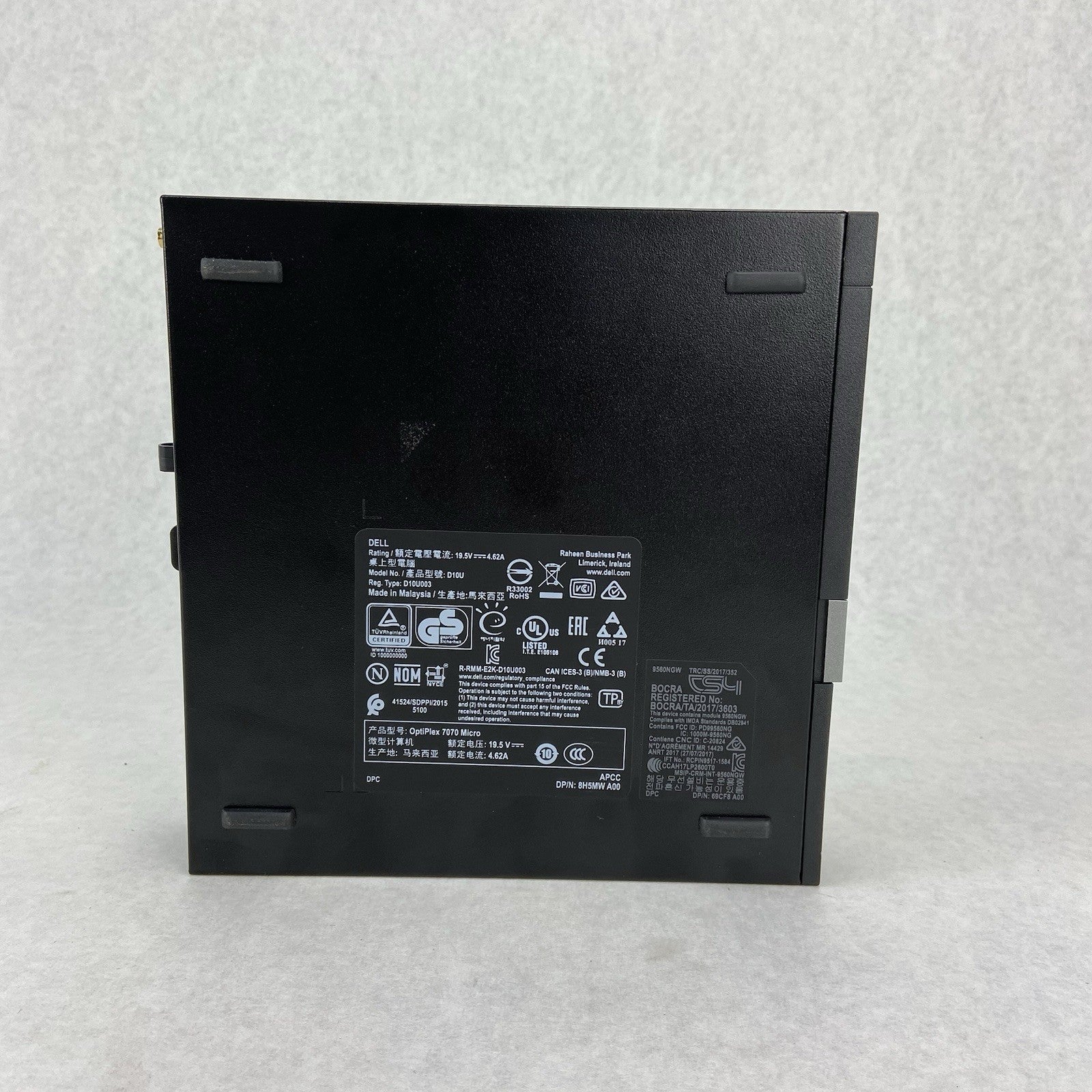 Dell Optiplex 7070 Micro Intel Core i7-9700T 2.GHz 8GB RAM No HDDOSAC4