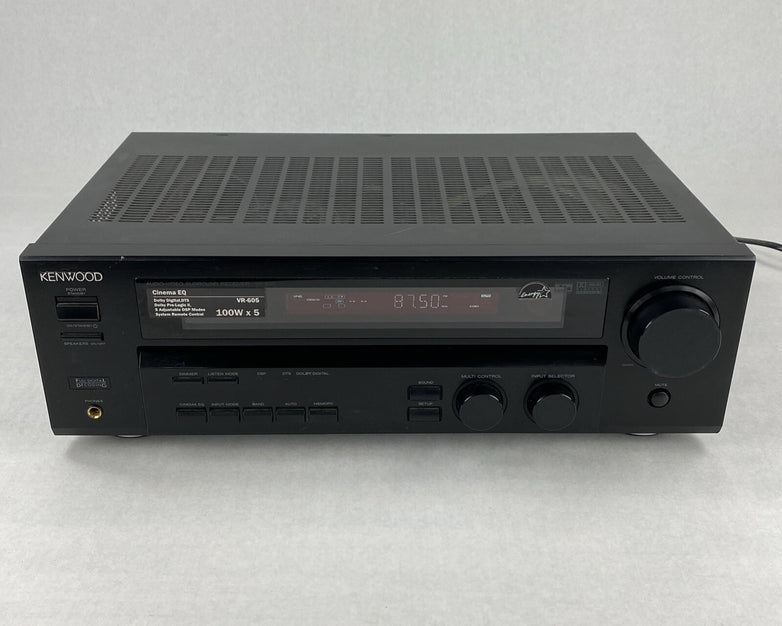 Kenwood VR-605 Audio Video Surround Receiver No Remote