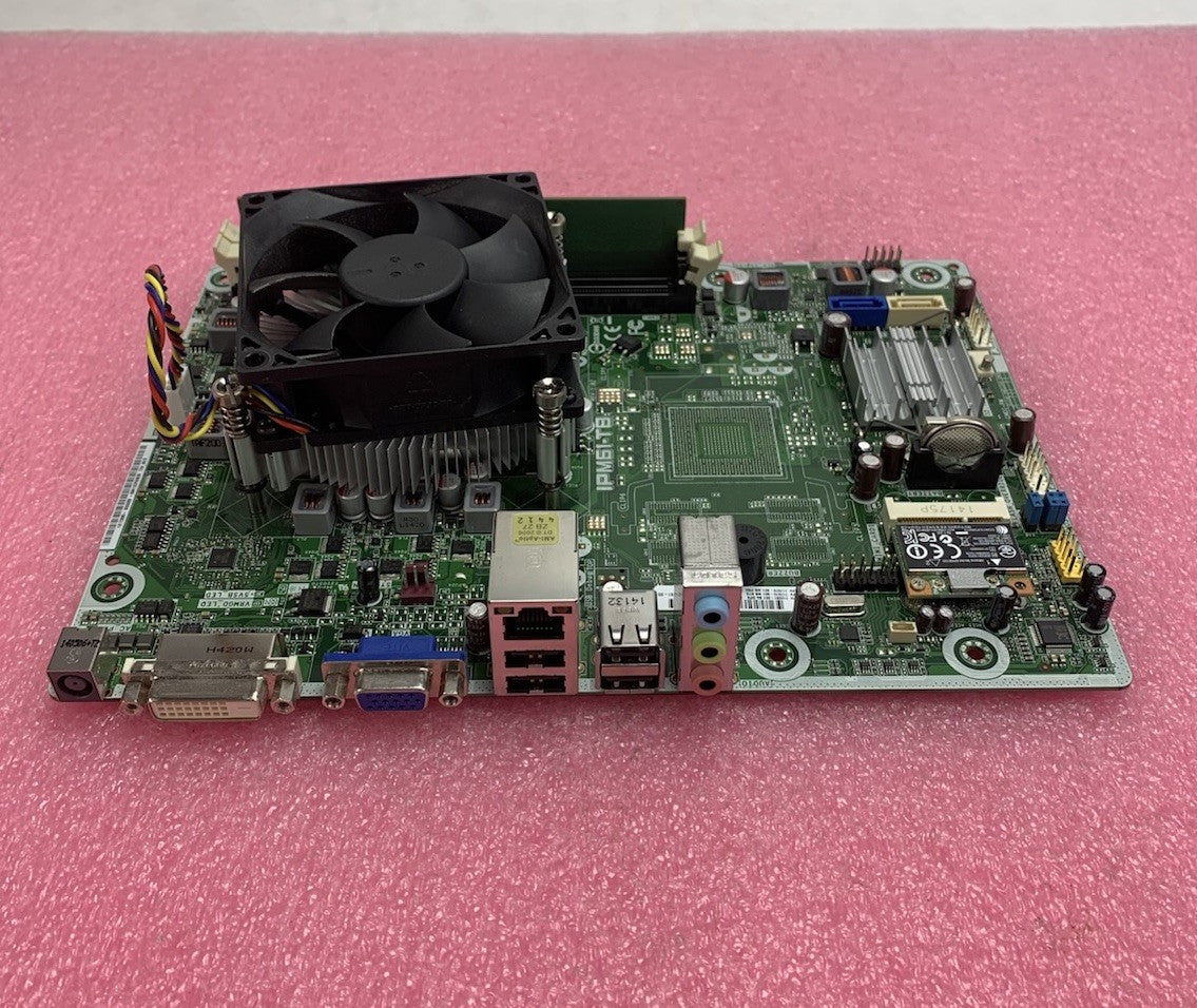 HP IPM61-TB MT Motherboard Intel Core i3-3240T 2.9GHz 4GB RAM 1 Stick w/ Shield4