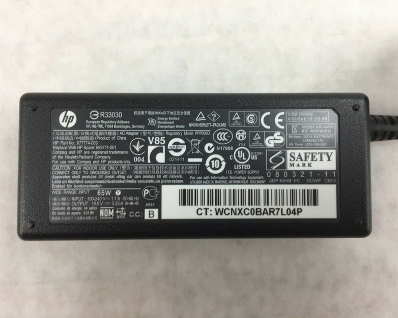HP Laptop AC Power PA-1650-32HJ 677774-003 693711-001 65W (Lot of 6)