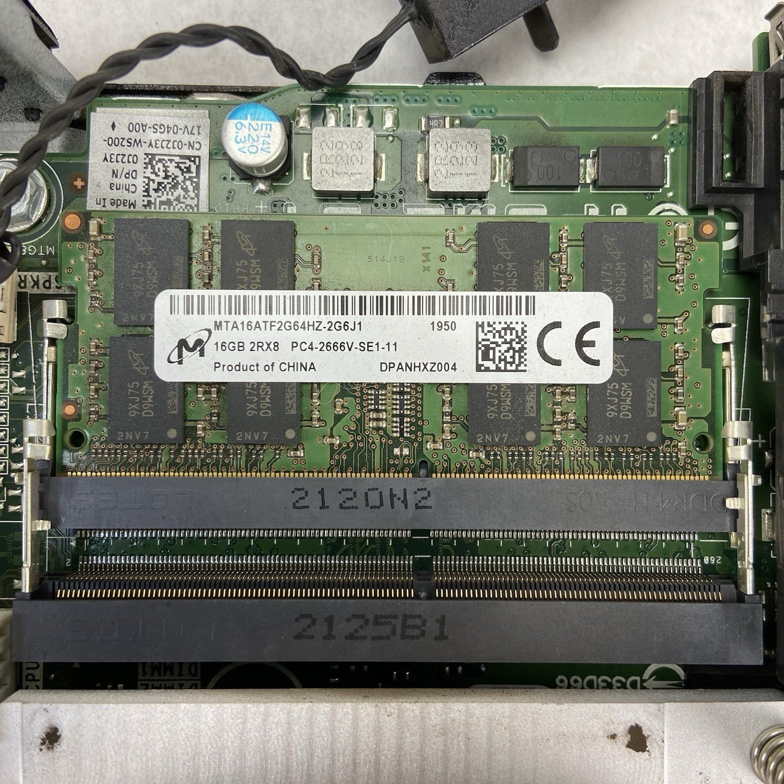 Dell Optiplex 3080 MFF Intel Core i55-10500T 2.3GHz 16GB RAM w/AC No HDD/OS10