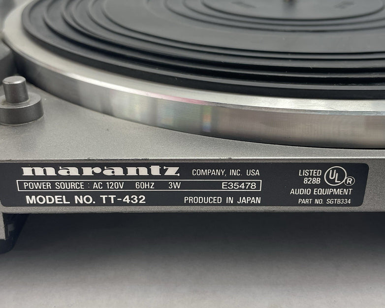 Marantz TT-432 Turntable Broken Arm For Parts