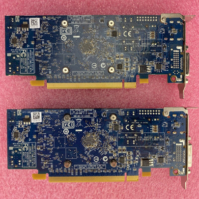 Dell AMD Radeon HD 7570 1GB GDDR5 PCIe x16 DVI DP 0KFWWP Lot Of 2