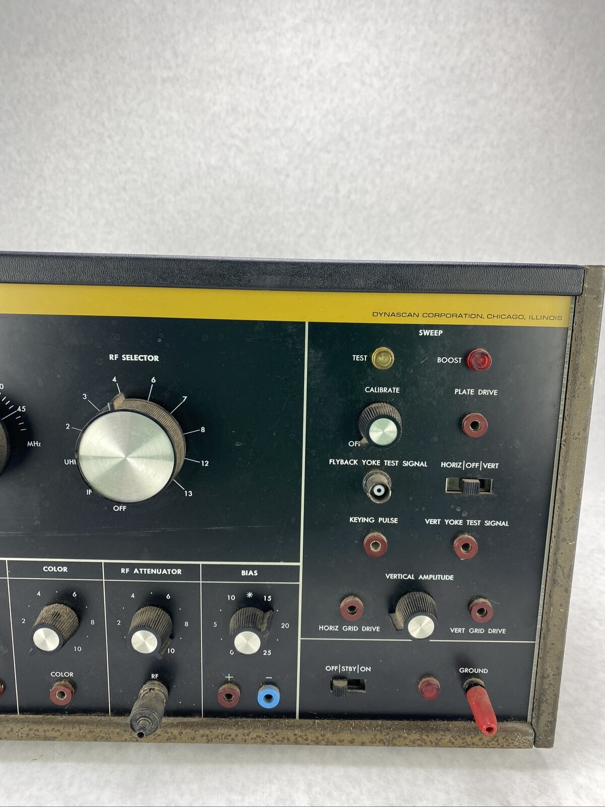 Dynascan BK 1077 Television Analyst PowersOn UNTESTED