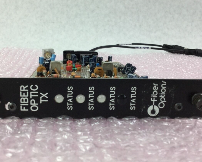 Fiber Options Fiber Optic TX 2240B-T-R/6SXX  w/Cable Shown in Pictures  Untested