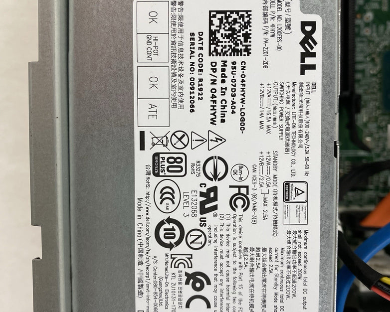 Dell Vostro 3470 SFF Intel Core i5-9400 2.9GHz 8GB RAM No HDD No OS