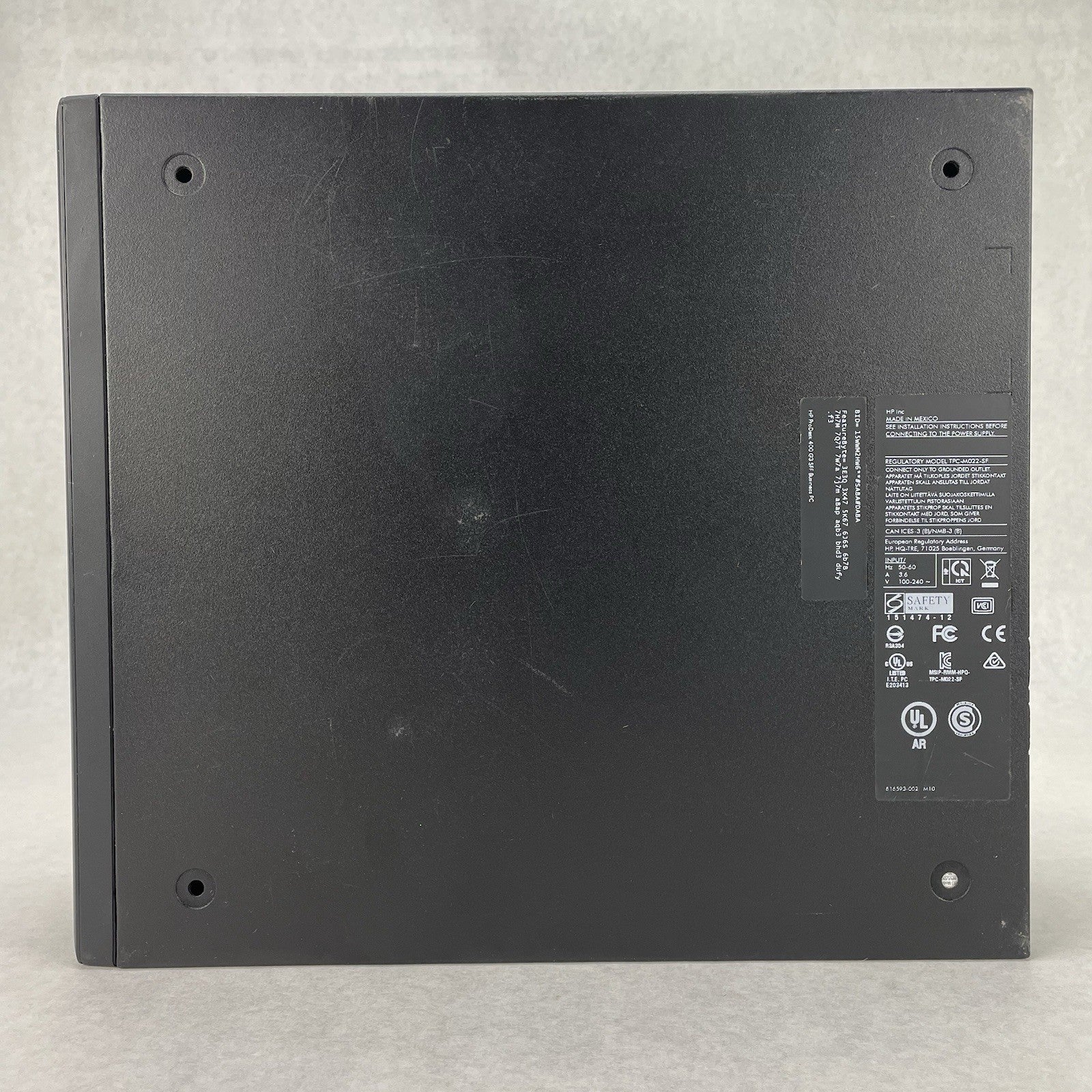 HP ProDesk 400 G3 SFF i5-6500 3.20 GHz 8 GB RAM No HDD/OS - No DVD Drive6
