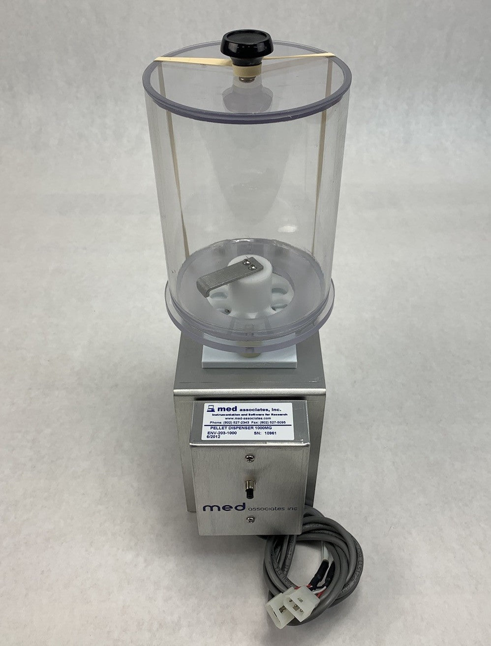 Med Associates Inc ENV-203-1000 1000Mg Pellet Dispenser