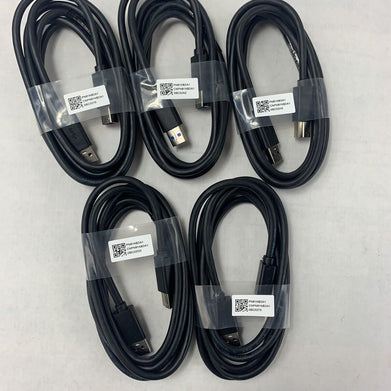 Lot 5 Dell PN81N 6F USB 3.0 Type AB A Male to B Male Cable AB MM Cord
