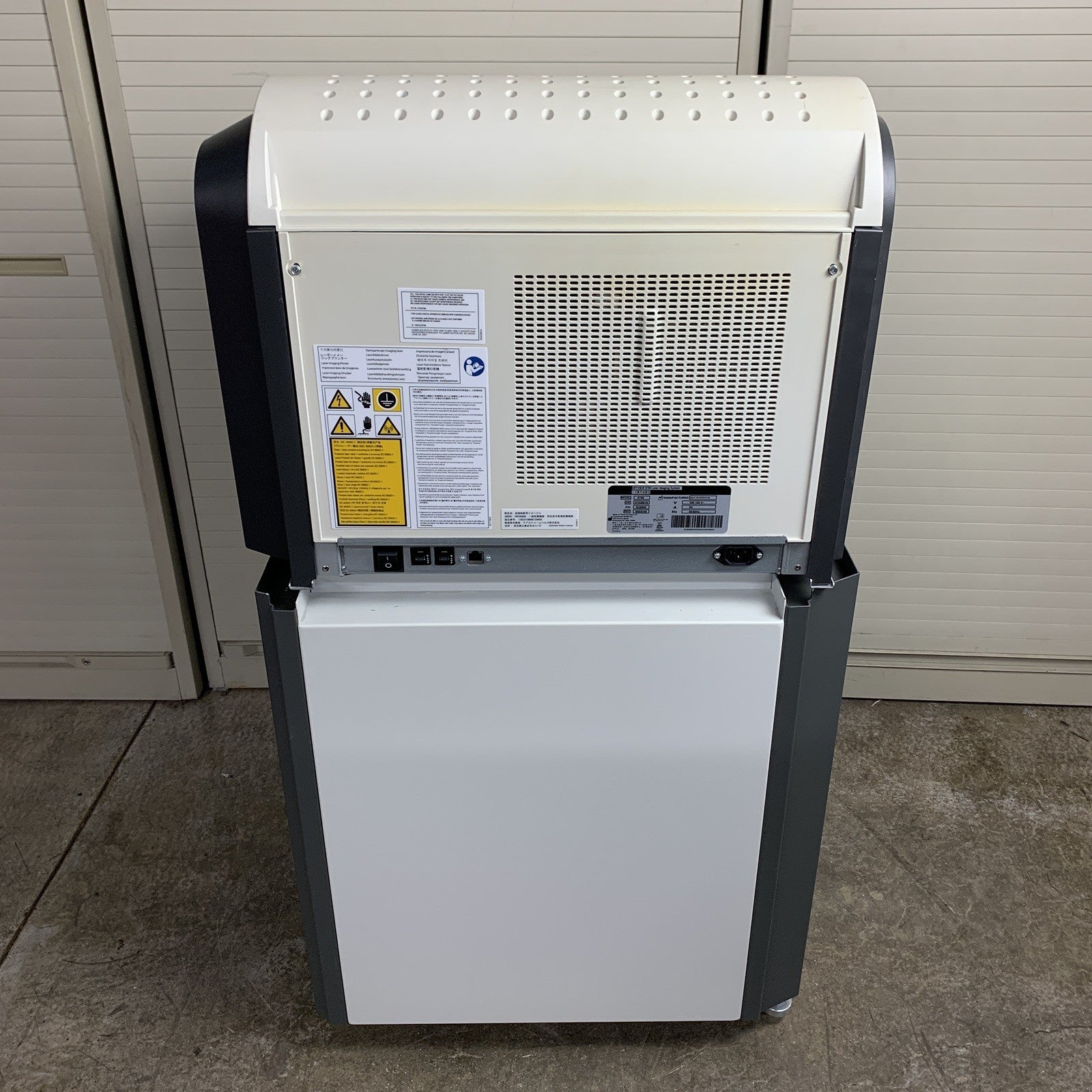 Carestream DryView 5700 Laser Imager w/ Standing Rolling Rack Tested and Prints