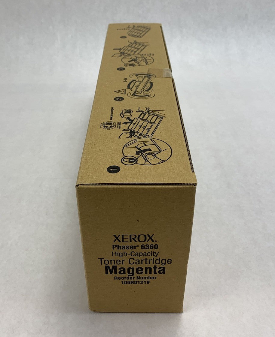 Xerox Phaser 6360 High-Capacity Magenta Toner Cartridge (Lot of 2)