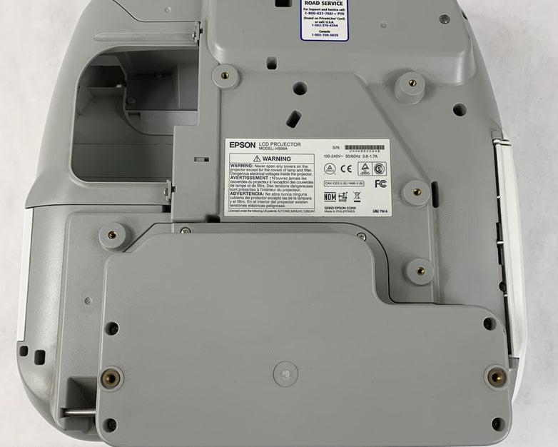 Epson BrightLink 595Wi H599A LCD Lamp Projector 2669 Lamp Hours - No Remote