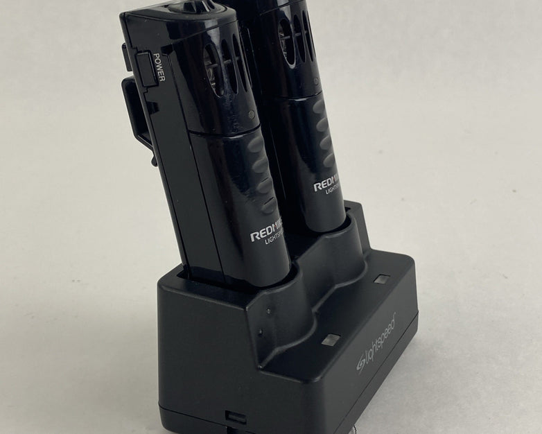 Lightspeed TK-RMT Redmike With Dock NO Power Cord Tested with Battery