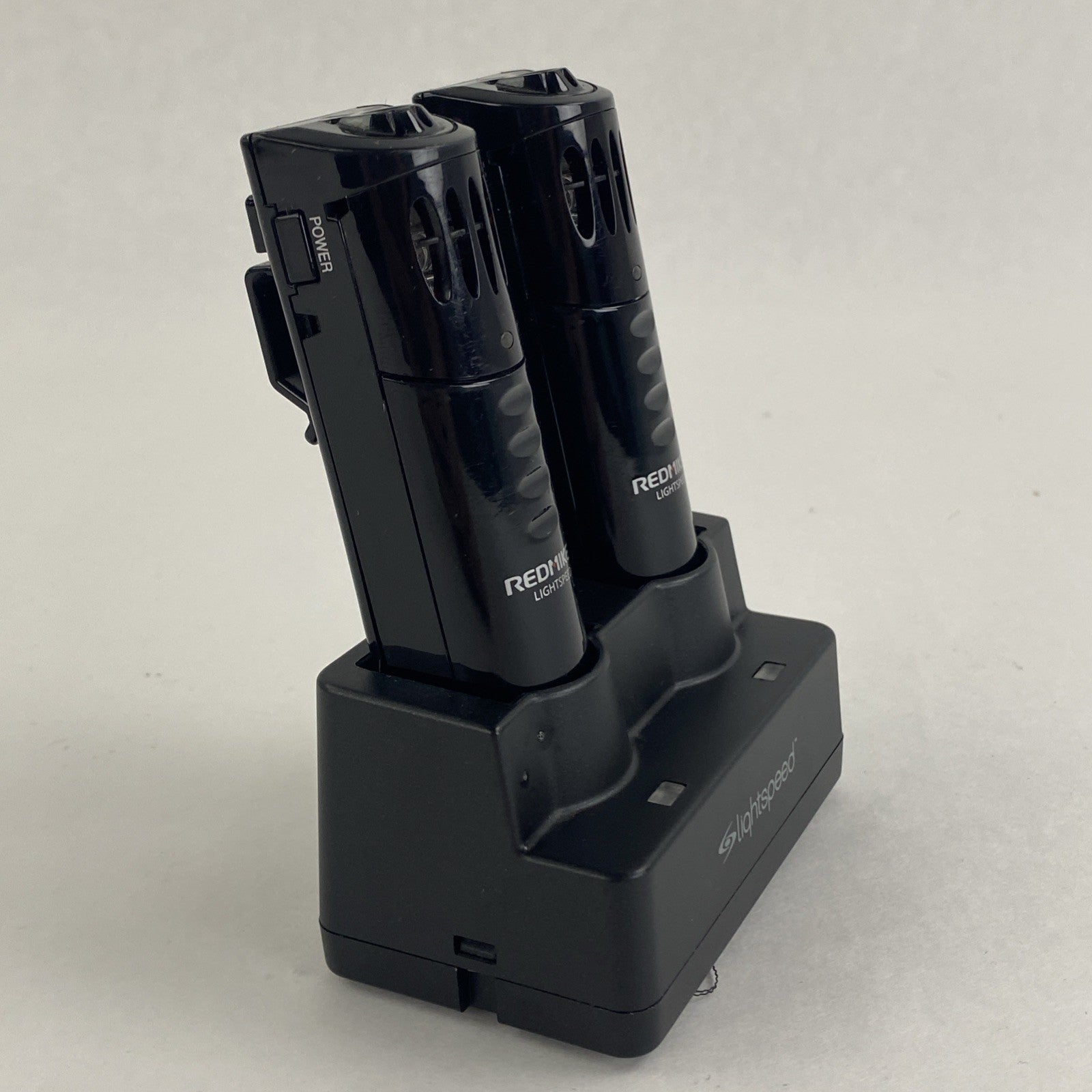 Lightspeed TK-RMT Redmike With Dock NO Power Cord Tested with Battery2