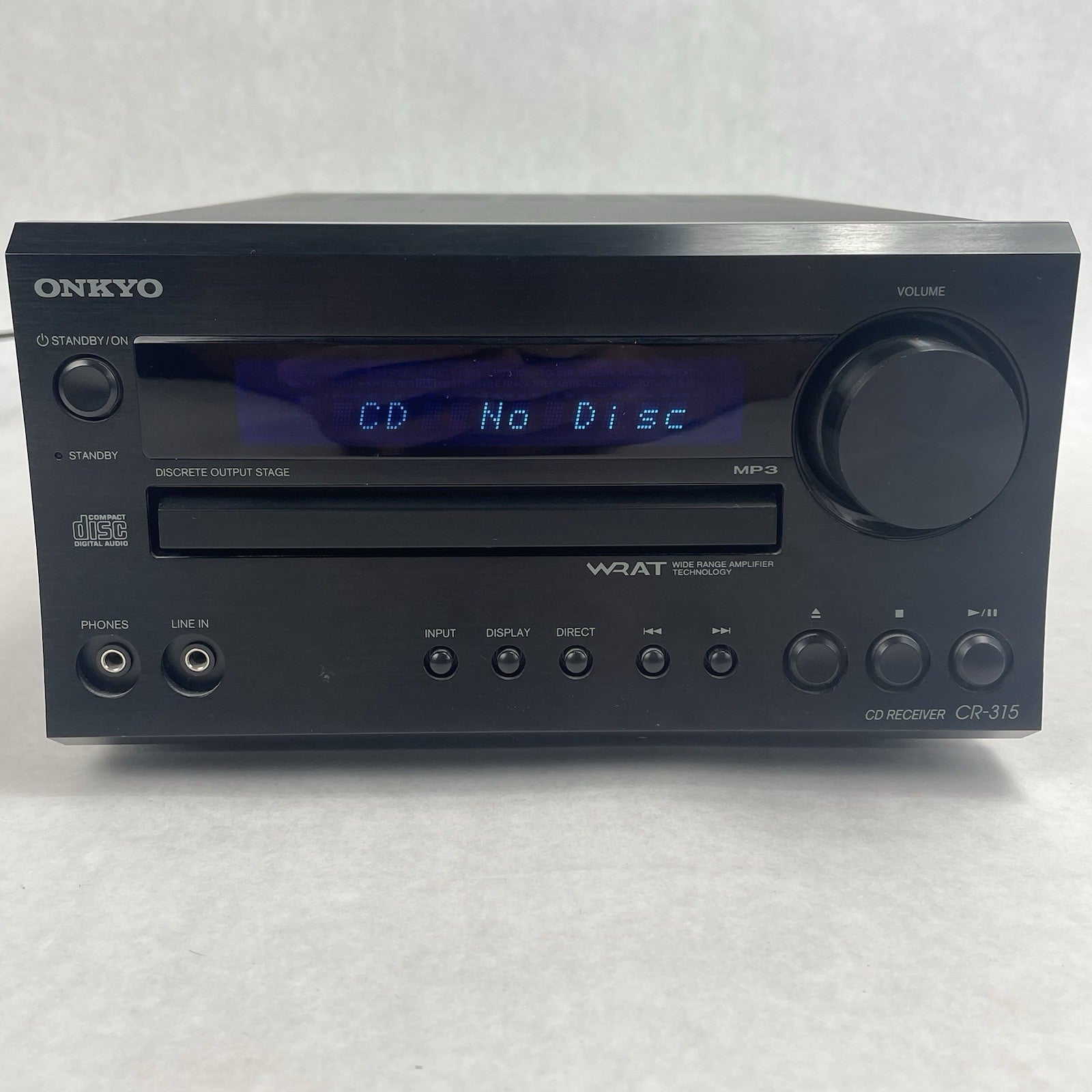 Onkyo CR-315 CD Receiver For Parts