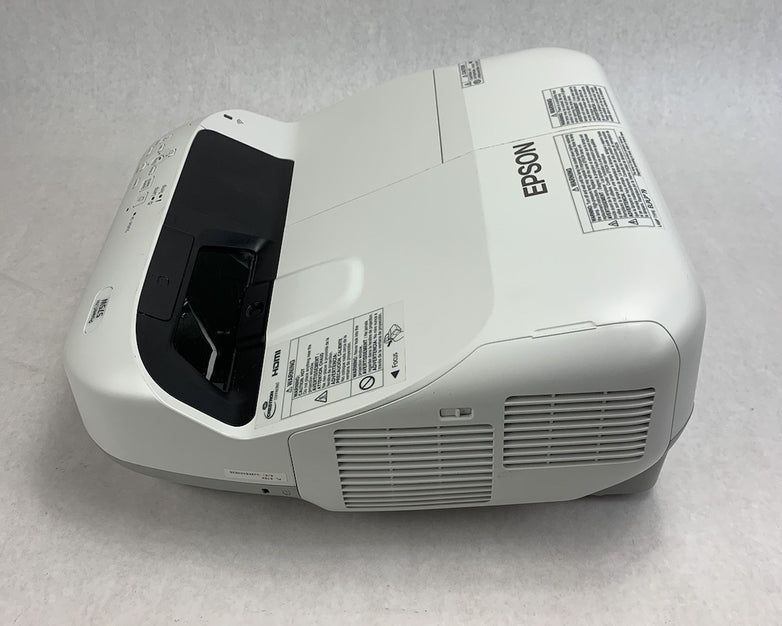 Epson H603A PowerLite 575W LCD Projector No Remote 2521 Lamp Hours