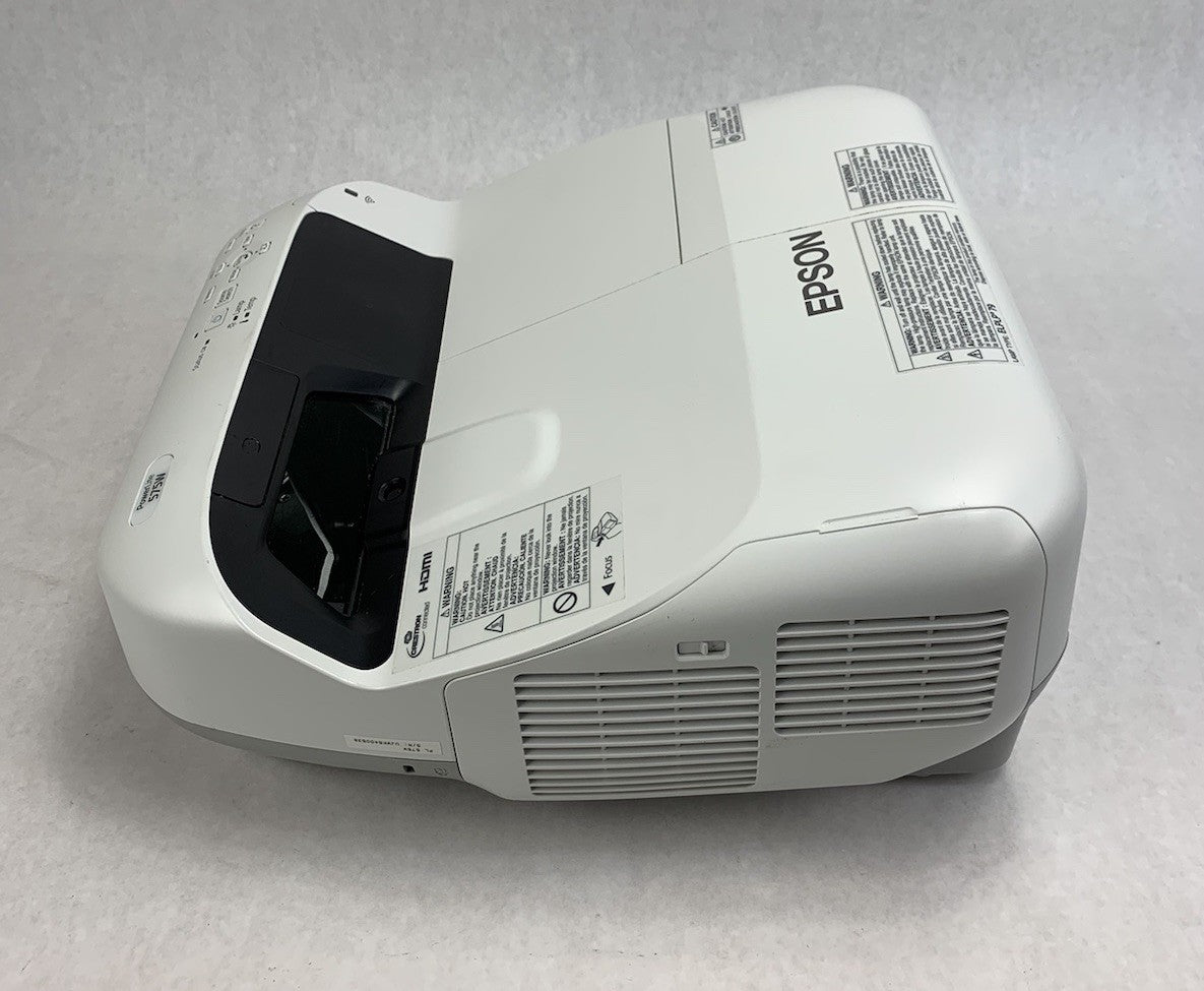 Epson H603A PowerLite 575W LCD Projector No Remote 2521 Lamp Hours