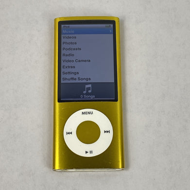 Apple iPod Nano 5th Gen A1320 16GB Yellow Version 1.0.2