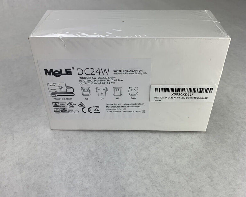 Mele FJ-SW126G1202000N Switching Adapter DC24W 12V