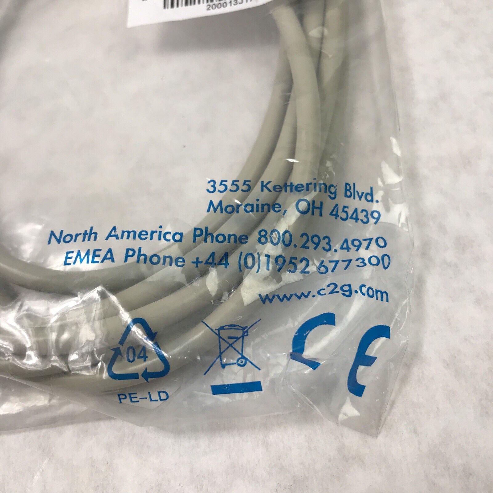 (NEW) C2G 10FT ECONO HD15 M/M SVGA MONITOR CBL (Lot of 4)