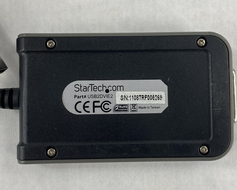 StarTech USB2DVIE2 USB 2.0 to DVI Adapter Lot of 5