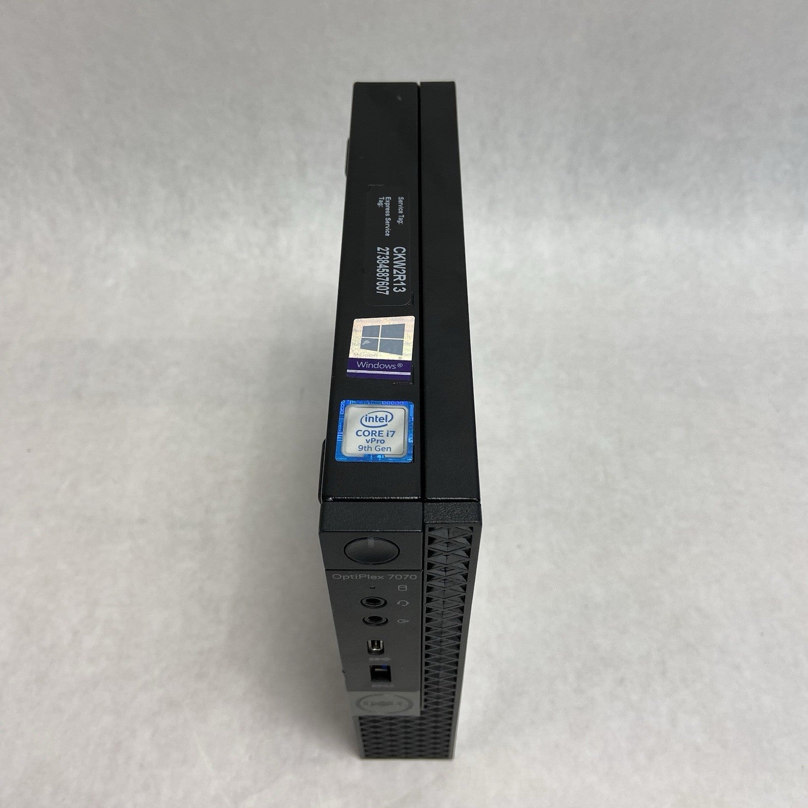 Dell Optiplex 7070 Micro Intel Core i7-9700T 2GHz 8GB RAM No AC/HDD/OS2