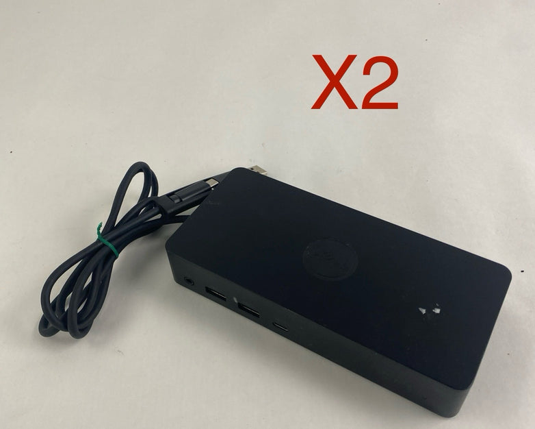 Dell D6000 Docking Station No Power Cord Lot of 2