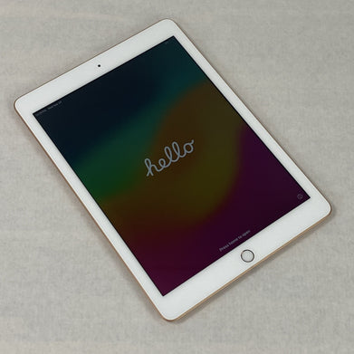 Apple iPad 6th Gen A1893 32GB 9.7" Wi-Fi Gold IOS 17.7.9