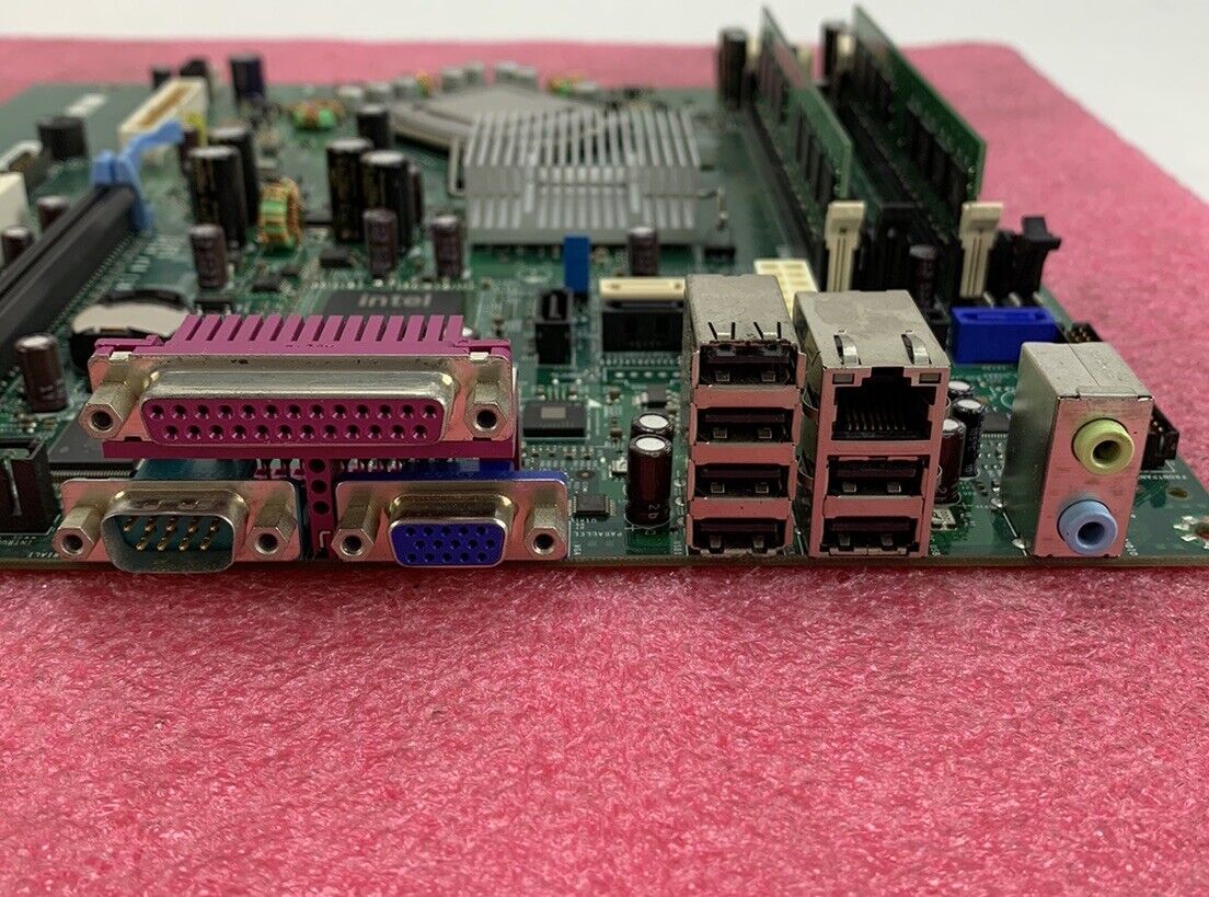 Dell OGM819 Motherboard Intel Core 2 Duo E8300 2.83GHz 2GB RAM w/ Shield