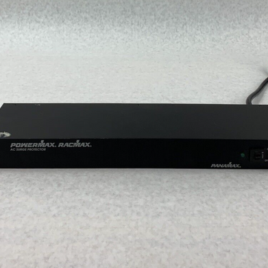 PanaMax PowerMaxx RacMax 8 AC Outlets 120 VAC 60 HZ 15 AMPS 330V Suppression