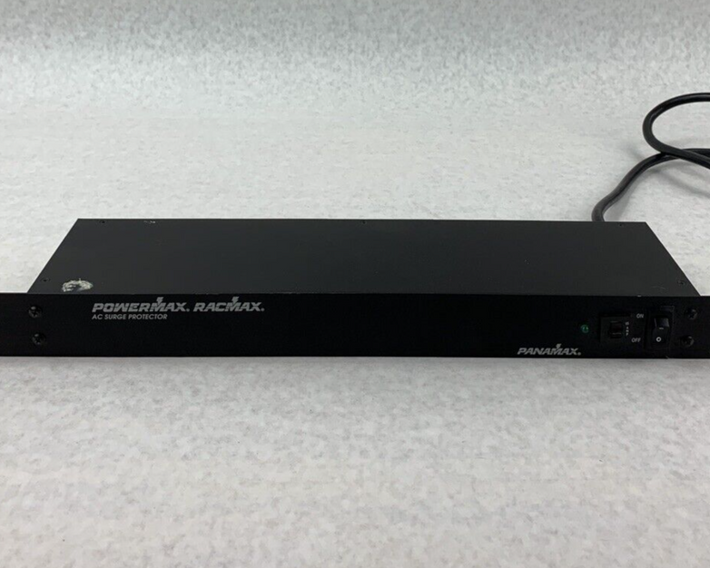 PanaMax PowerMaxx RacMax 8 AC Outlets 120 VAC 60 HZ 15 AMPS 330V Suppression