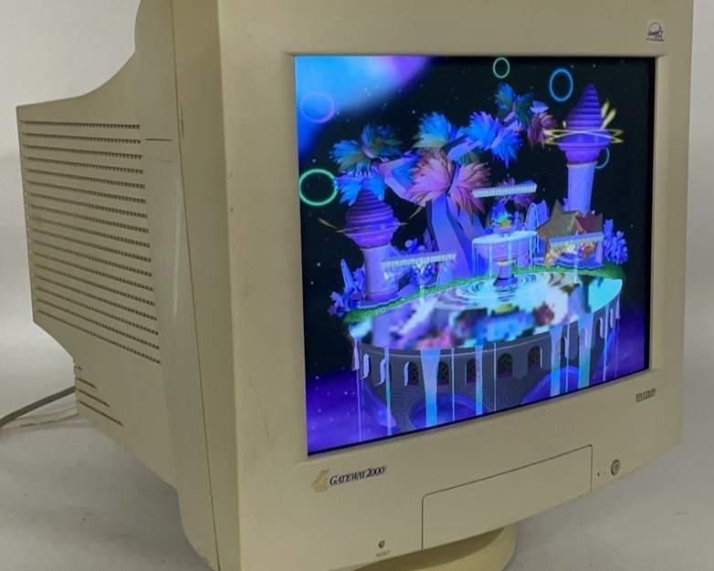 Gateway CPD-GF250T CRT Monitor 85HZ Tested