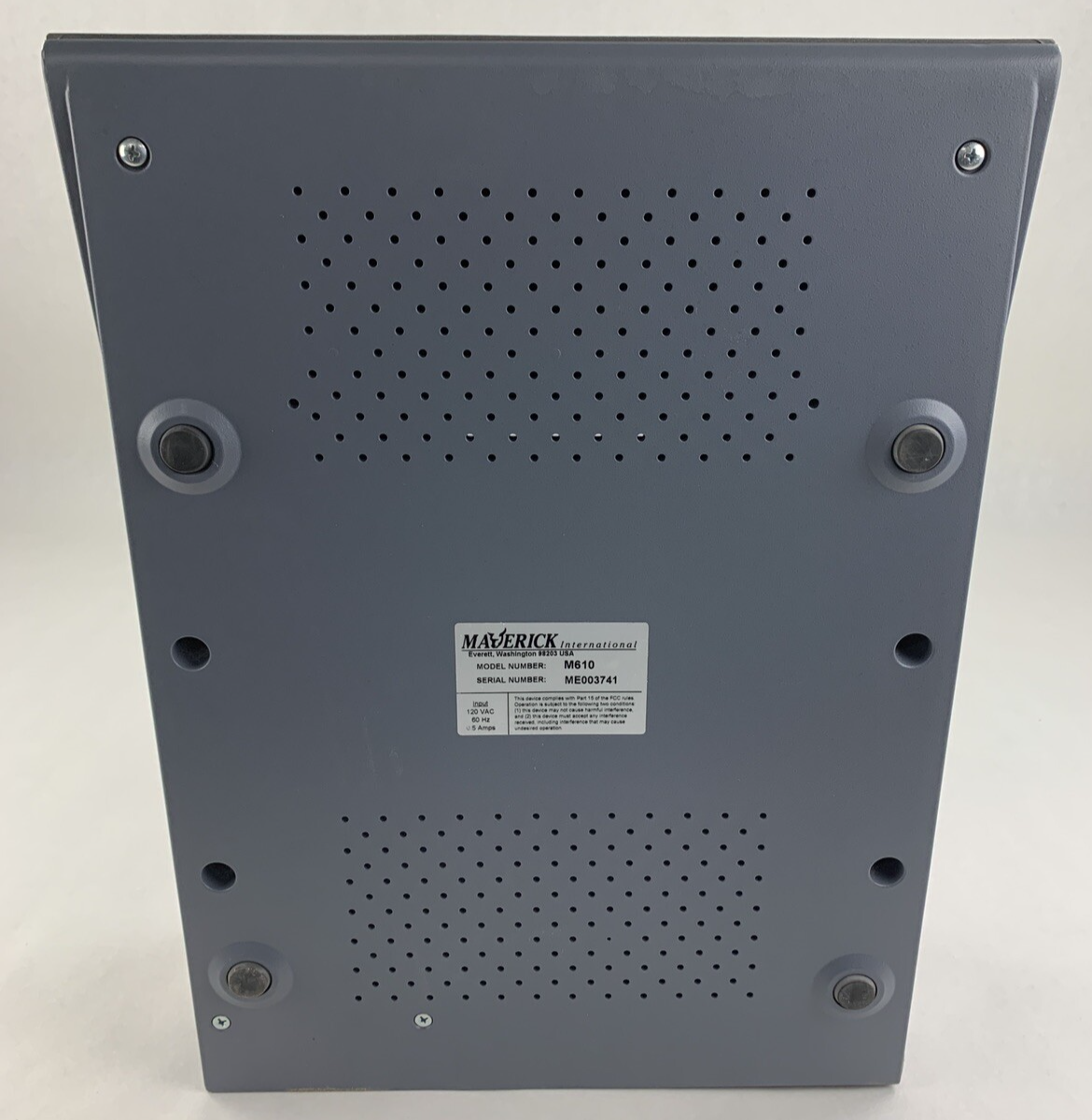 Maverick M-610 Check Encoder Tested Needs Ribbon