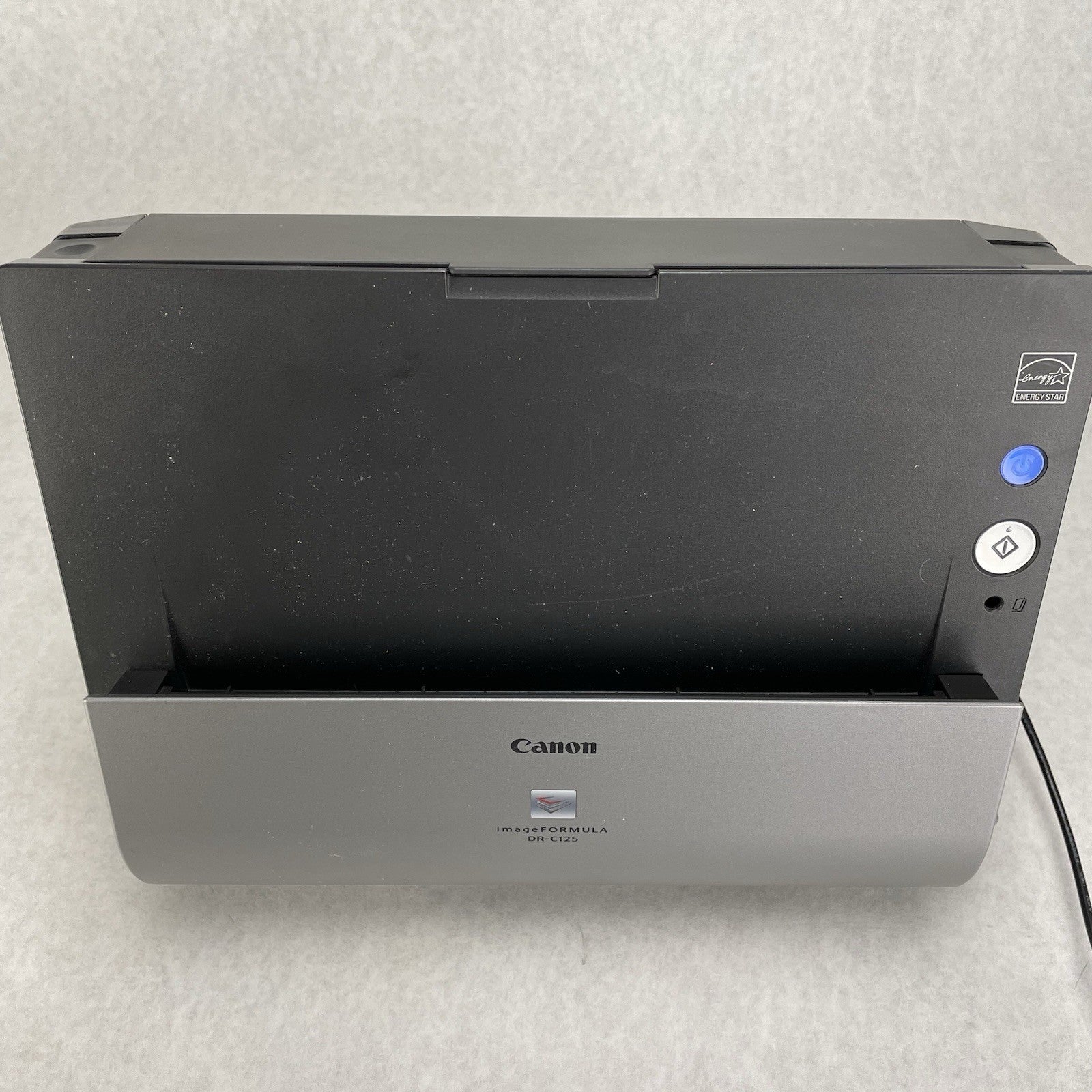 Canon ImageFormula DR-C125 Color Duplex Scanner M111081 w/ AC Adapter Untested